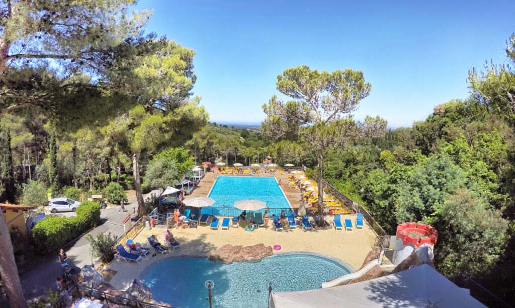 Camping Le Pianacce Toscane zwembad