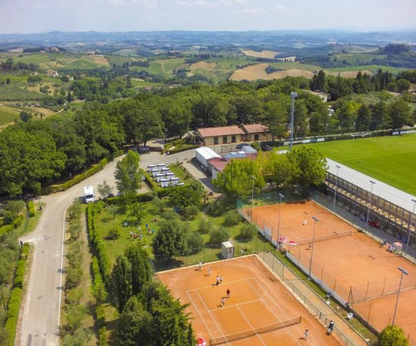 Camping II Boschetto di Piemma toscane tennisbanen