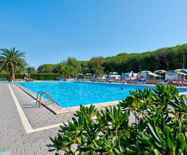 Camping Mareblu Toscane zwembad