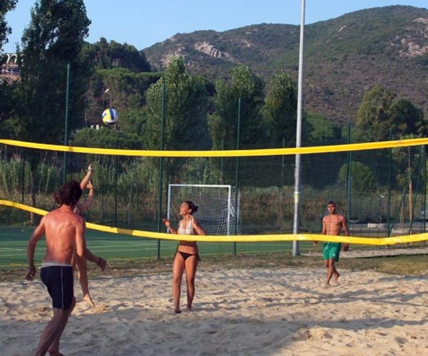 Camping Ville degli Ulivi Toscane volleybal